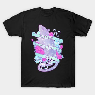 Just a Girl Who Loves Rats T-Shirt